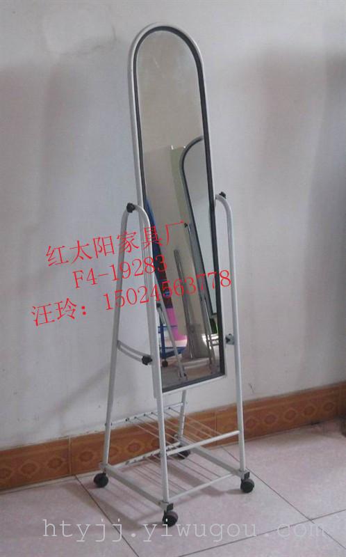 The movable wheels simple mirror, mirror, mirror, mirror, dressing mirror The movable wheels simple mirror, mirror, mirror, mirror, dressing mirror