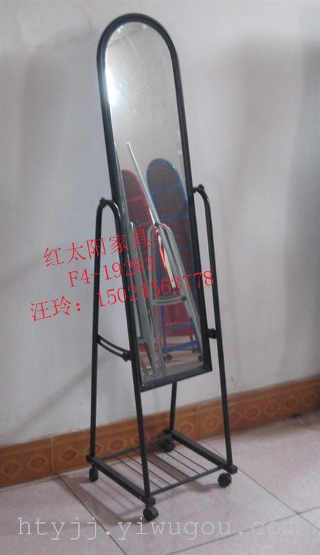The movable wheels simple mirror, mirror, mirror, mirror, dressing mirror The movable wheels simple mirror, mirror, mirror, mirror, dressing mirror