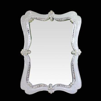 High fashion bedroom King size hanging locker room dressing mirror dual-use creative wedding photo frame wall mirror
