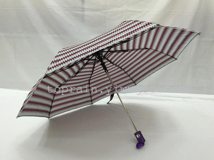Twelve Colors, Exotic Style, Personalized 30% Discount Semi-automatic Rain Umbrella
