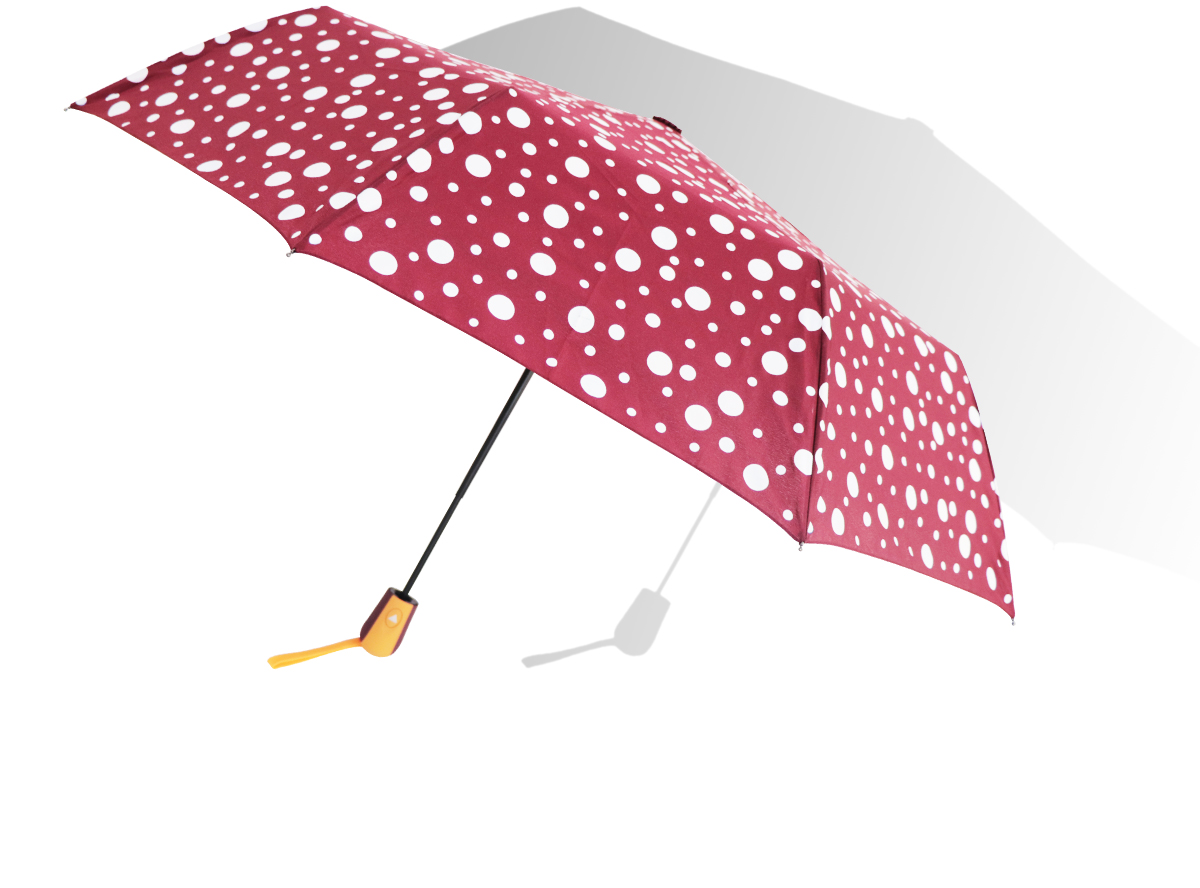 Discoloration in the case of water umbrella circle, anti - wind 3 fold umbrella automatically open umbrella wholesale