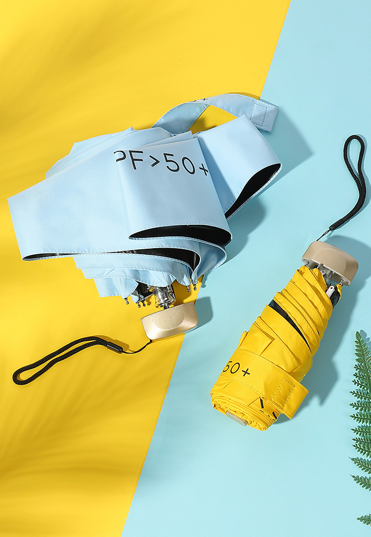 Upf50 Ultra light pocket 50 off Sun Umbrella Sun protection and UV protection
