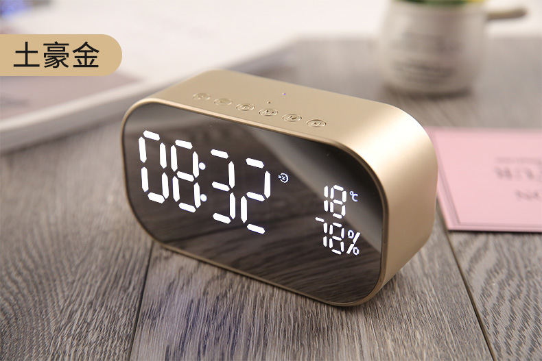YAyusi Yayusi S2 Alarm Clock Speaker Sound Wireless Bluetooth Subwoofer New Creative BedsideUse Speaker YAyusi Yayusi S2 Alarm Clock Speaker Sound Wireless Bluetooth Subwoofer New Creative BedsideUse Speaker