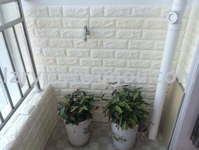 3D Brick Pattern Wall Sticker Decoration TV Background Wall Waterproof Self-Adhesive Wallpaper Tile Sticker