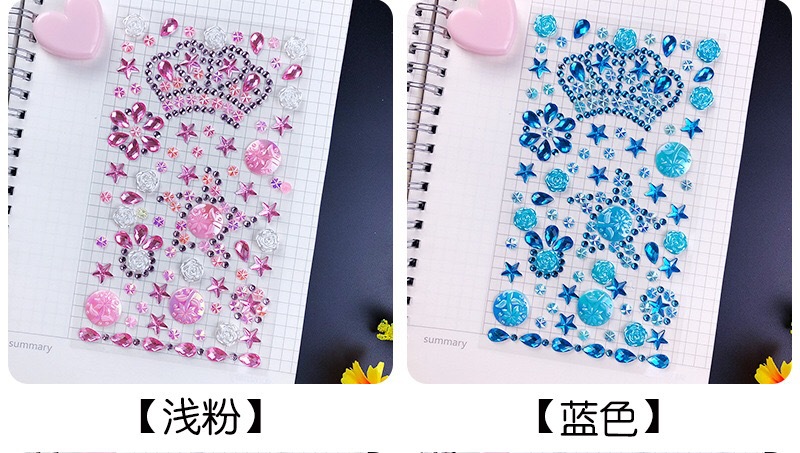 Acrylic Mobile Phone Diamond Sticker Crystal Decoration Diamond Sticker Children Handmade Sticker Resin Crown Color Diamond Sticker DIY Acrylic Mobile Phone Diamond Sticker Crystal Decoration Diamond Sticker Children Handmade Sticker Resin Crown Color Diamond Sticker DIY