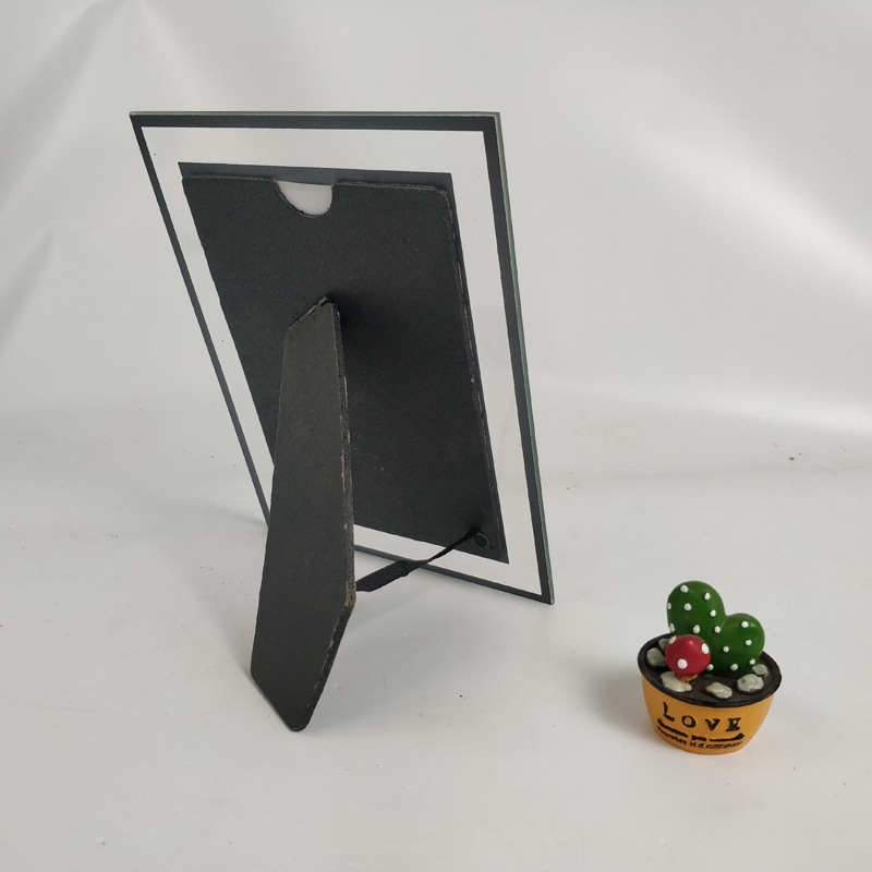 Factory Direct Sales Creative Crystal Glass Photo Frame Various Sizes Can Be Customized Wholesale Travel Commemorative Photo Frame