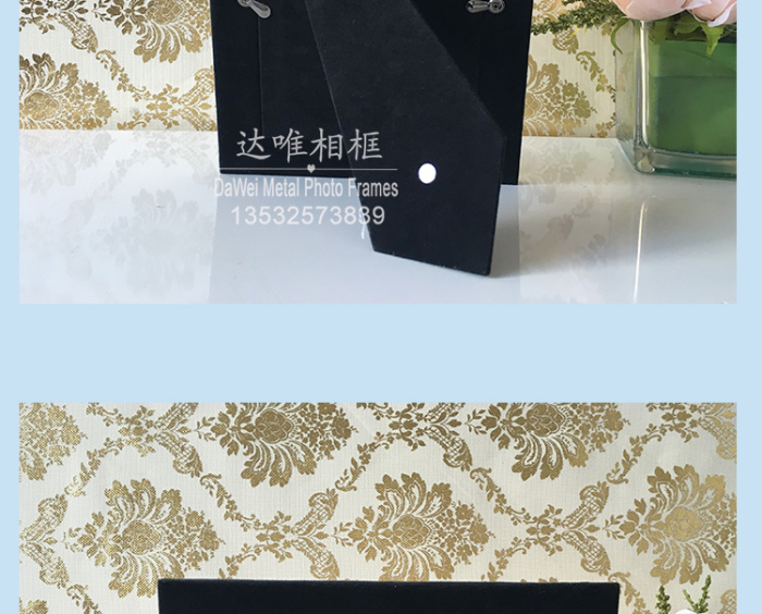 Metal photo frame Silver Photo Frame high-end gift wedding photo frame Metal photo frame Silver Photo Frame high-end gift wedding photo frame