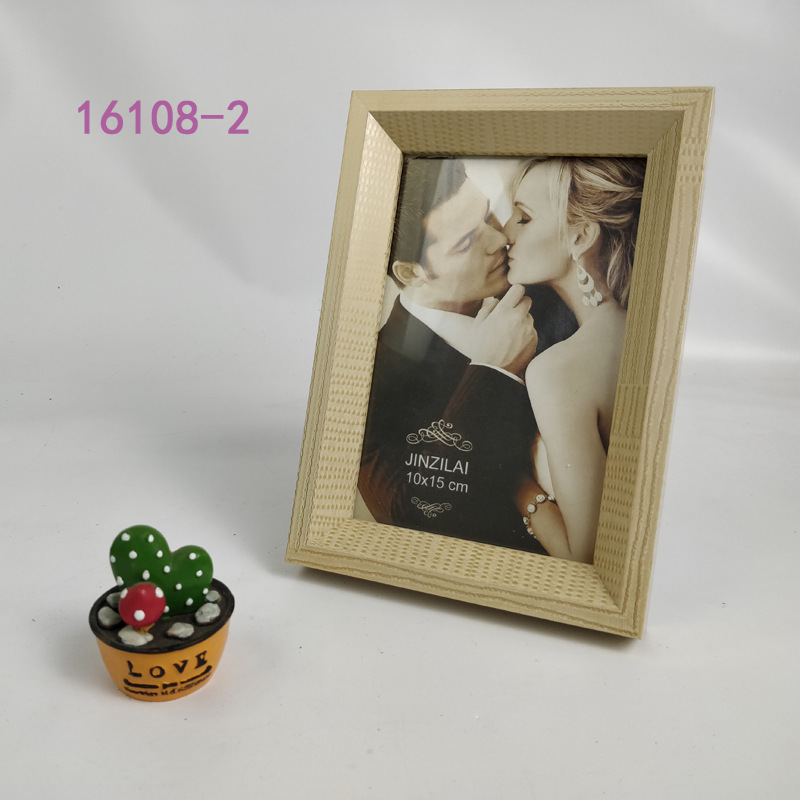 Factory Direct Supply Creative Plastic Photo Frame 5-Inch-A4 Various Sizes and Colors Can Be Customized