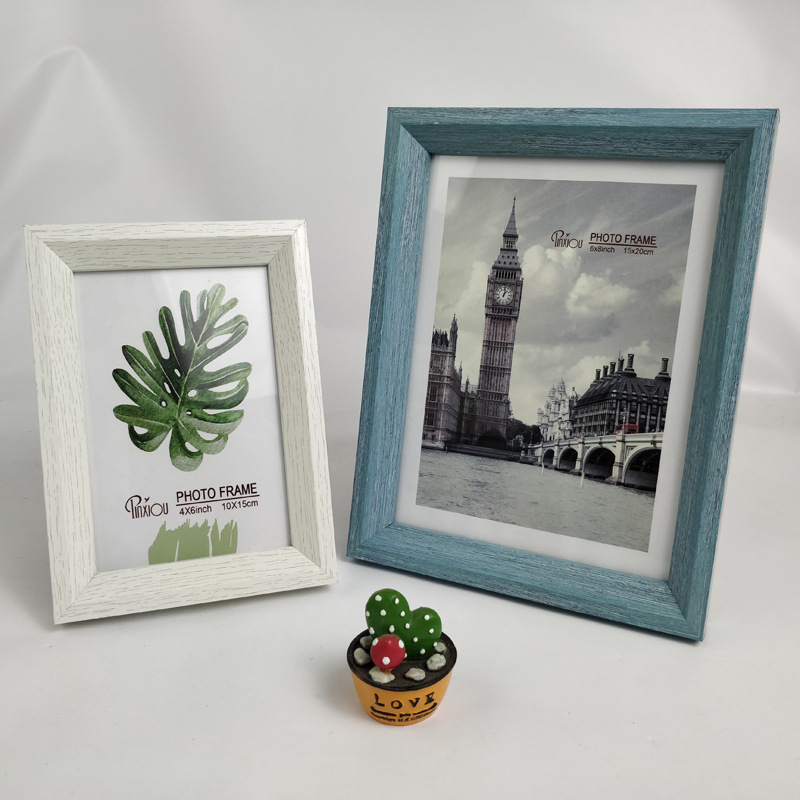 Factory Direct Supply Creative Plastic Photo Frame 5-Inch-A4 Various Sizes and Colors Can Be Customized
