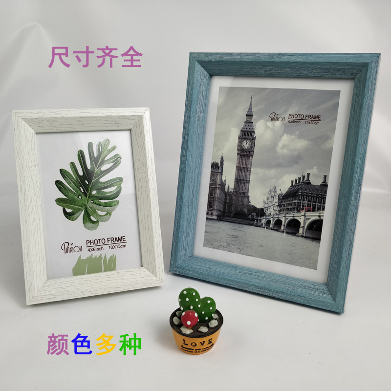 Factory Direct Supply Creative Plastic Photo Frame 5-Inch-A4 Various Sizes and Colors Can Be Customized Factory Direct Supply Creative Plastic Photo Frame 5-Inch-A4 Various Sizes and Colors Can Be Customized