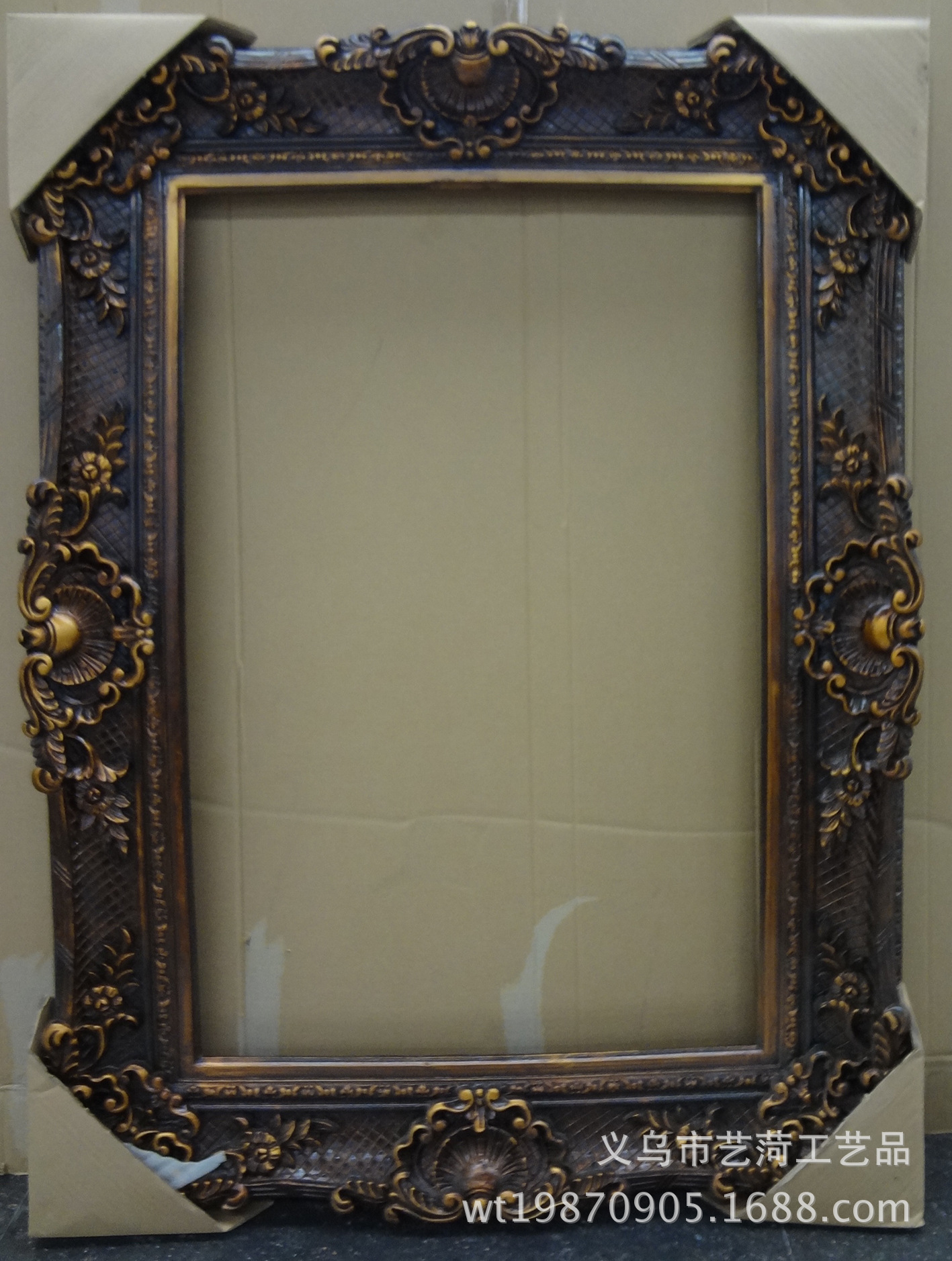 Yiwu Factory Direct Sales Resin Photo Frame Wholesale | European Style Hotel Mural | KTV Engineering Oil Painting | Yi Yi Yi Handcrafted Painting