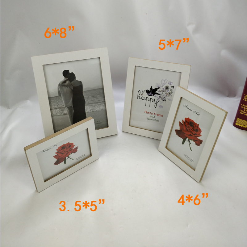 Creative Wooden Photo Frame Decoration Table Customization 5.6.7.8 Inch European Wooden Photo Frame Factory Direct Sales Creative Wooden Photo Frame Decoration Table Customization 5.6.7.8 Inch European Wooden Photo Frame Factory Direct Sales