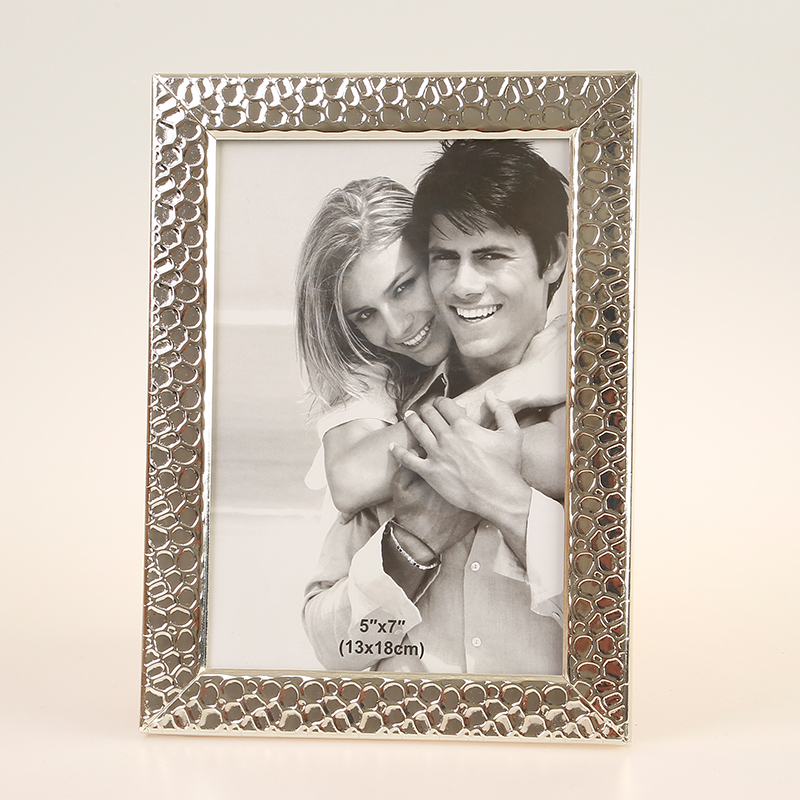 Iron Gold Plating Sillver Hammer Points Creative Decoration Home Decorative Gift Photo Crafts Metal Photo Frame