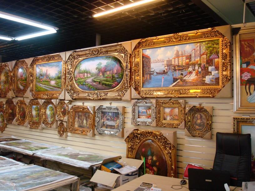 Resin Crafts Resin Oil Painting Frame Accessories Home Pendant European Style Picture Frame Photo Frame