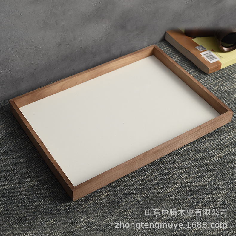 Cross-Border Wooden Decorative Picture Frame Creative Wooden Photo Frame Decoration Simple Amazon Wooden Dried Flower Plant Display Table