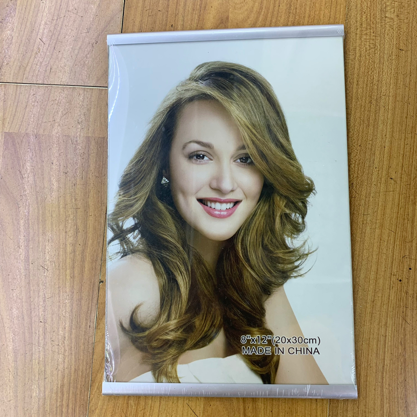 Clamp Photo Frame Plastic Glass Density Plate Table Decoration Customized Various Sizes