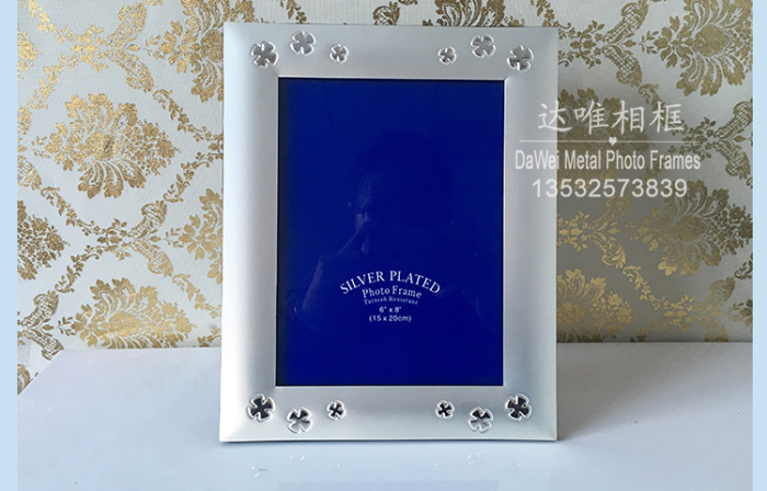Silver metal frame photo frame business gift holiday gift