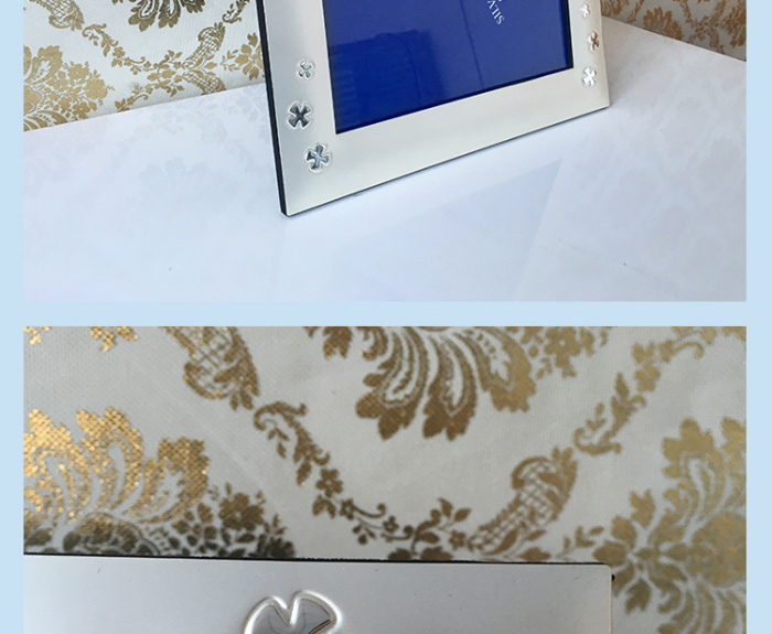 Silver metal frame photo frame business gift holiday gift
