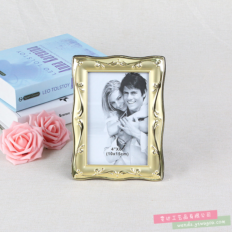 Fine silver plated photo frame metal frame home accessories high-end gift
