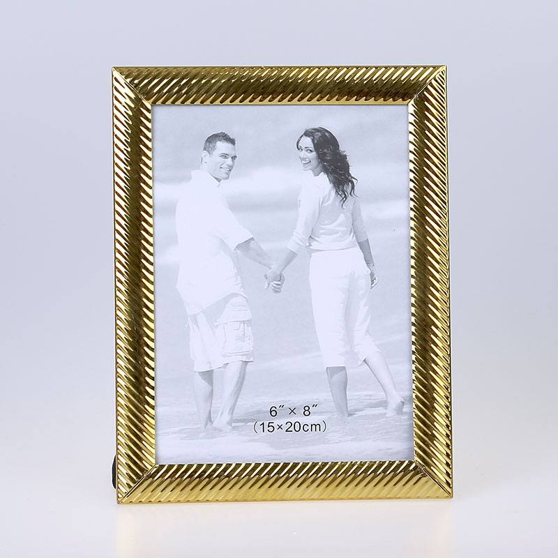 Stainless Steel Hammer Printing Glass Creative Decoration Gift Living Room Bedroom Photo Crafts Metal Photo Frame Stainless Steel Hammer Printing Glass Creative Decoration Gift Living Room Bedroom Photo Crafts Metal Photo Frame