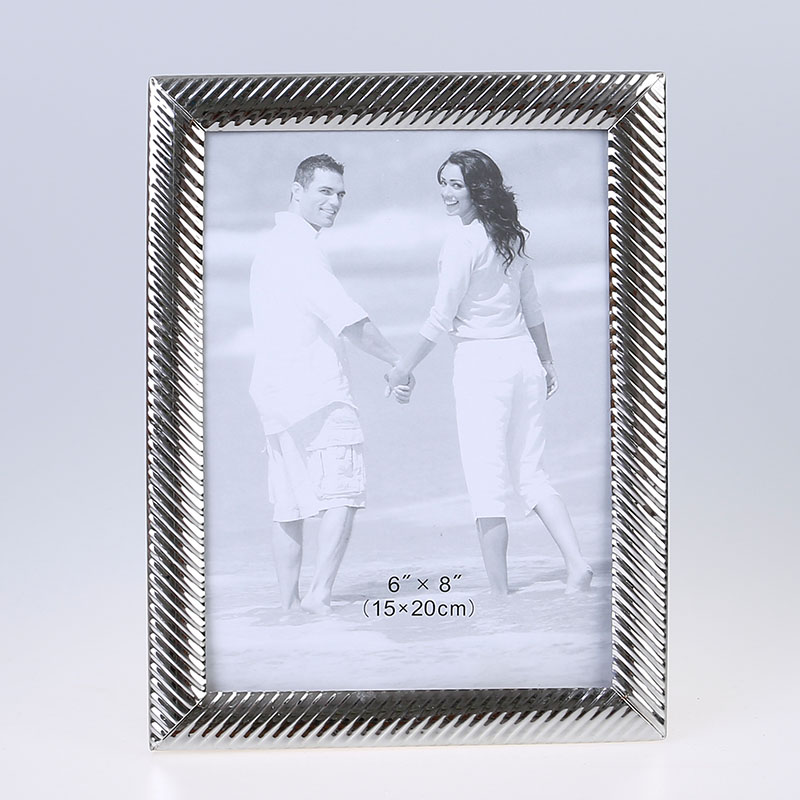 Stainless Steel Hammer Printing Glass Creative Decoration Gift Living Room Bedroom Photo Crafts Metal Photo Frame Stainless Steel Hammer Printing Glass Creative Decoration Gift Living Room Bedroom Photo Crafts Metal Photo Frame