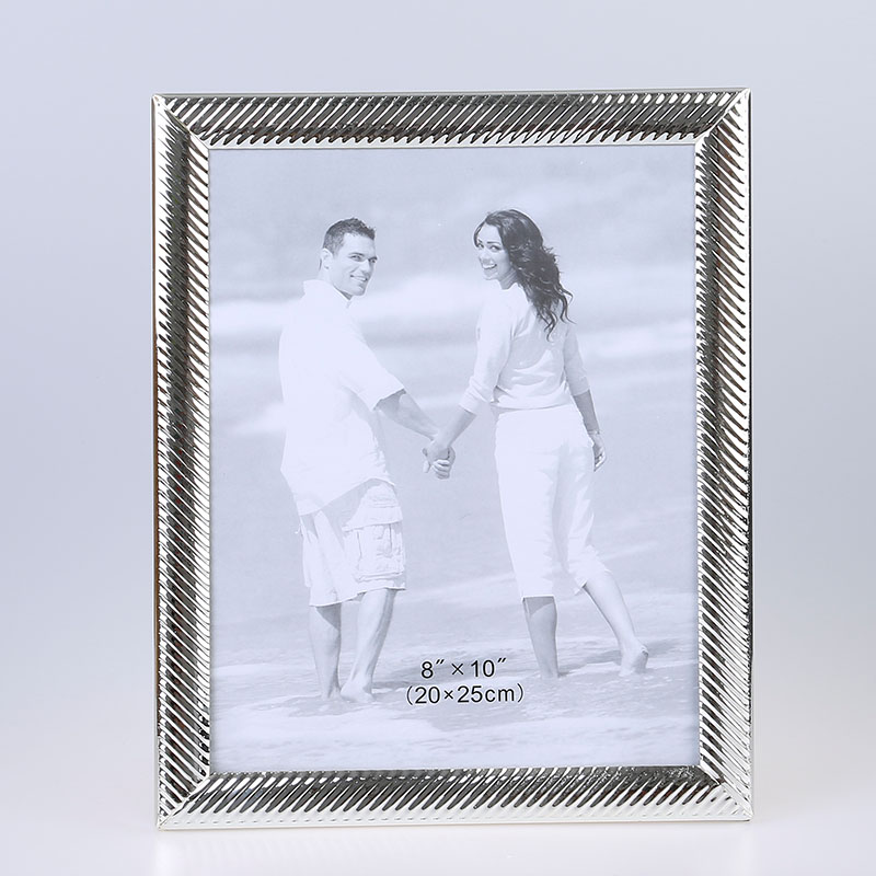 Stainless Steel Hammer Printing Glass Creative Decoration Gift Living Room Bedroom Photo Crafts Metal Photo Frame Stainless Steel Hammer Printing Glass Creative Decoration Gift Living Room Bedroom Photo Crafts Metal Photo Frame