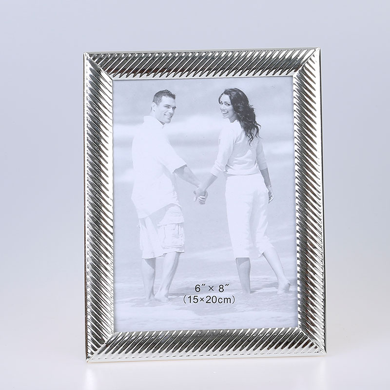 Stainless Steel Hammer Printing Glass Creative Decoration Gift Living Room Bedroom Photo Crafts Metal Photo Frame Stainless Steel Hammer Printing Glass Creative Decoration Gift Living Room Bedroom Photo Crafts Metal Photo Frame