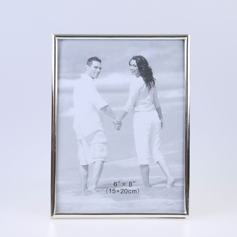Stainless Steel Hammer Printing Glass Creative Decoration Gift Living Room Bedroom Photo Crafts Metal Photo Frame Stainless Steel Hammer Printing Glass Creative Decoration Gift Living Room Bedroom Photo Crafts Metal Photo Frame