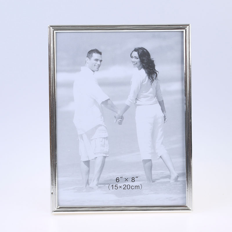 Stainless Steel Hammer Printing Glass Creative Decoration Gift Living Room Bedroom Photo Crafts Metal Photo Frame Stainless Steel Hammer Printing Glass Creative Decoration Gift Living Room Bedroom Photo Crafts Metal Photo Frame