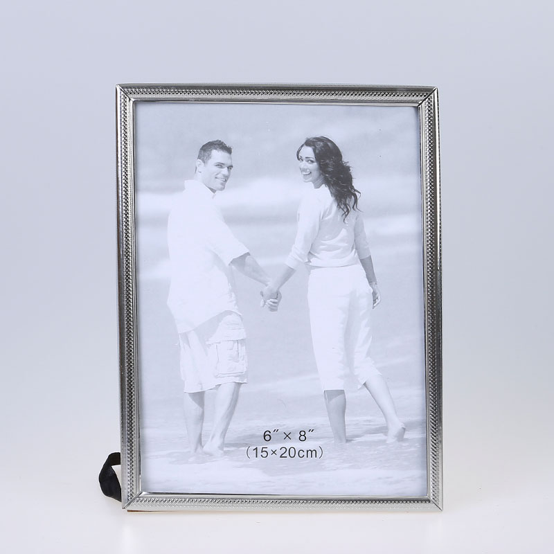 Stainless Steel Hammer Printing Glass Creative Decoration Gift Living Room Bedroom Photo Crafts Metal Photo Frame Stainless Steel Hammer Printing Glass Creative Decoration Gift Living Room Bedroom Photo Crafts Metal Photo Frame