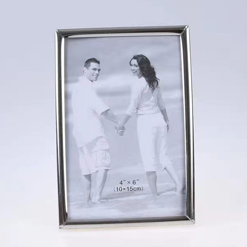 Stainless Steel Hammer Printing Glass Creative Decoration Gift Living Room Bedroom Photo Crafts Metal Photo Frame Stainless Steel Hammer Printing Glass Creative Decoration Gift Living Room Bedroom Photo Crafts Metal Photo Frame