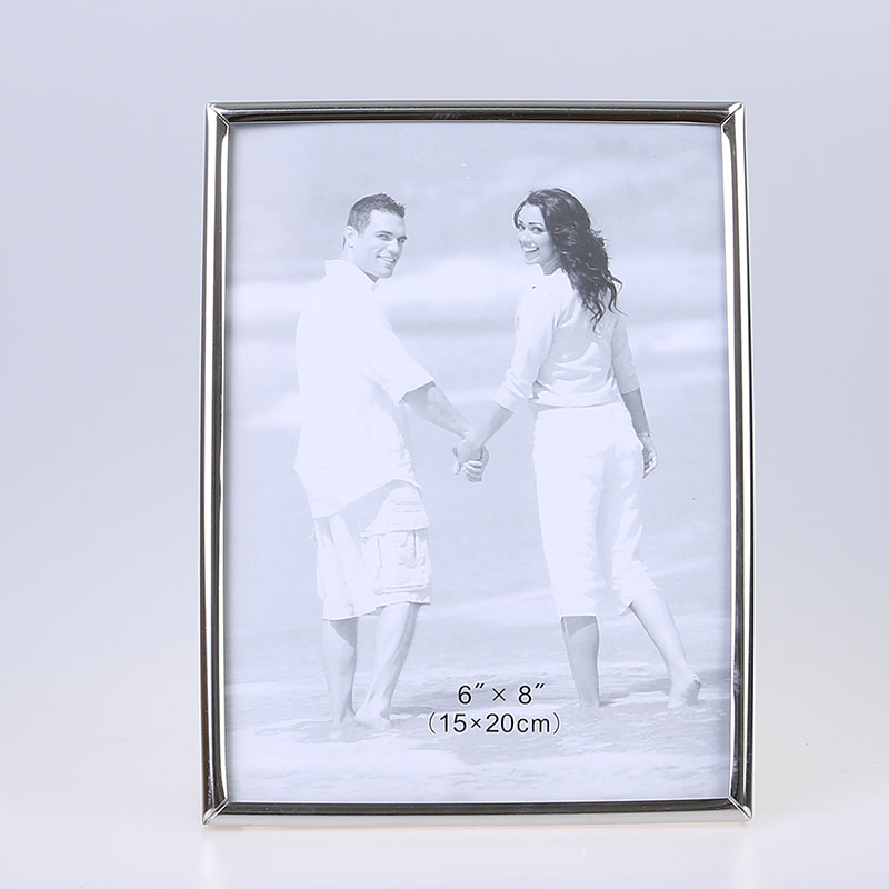Stainless Steel Hammer Printing Glass Creative Decoration Gift Living Room Bedroom Photo Crafts Metal Photo Frame Stainless Steel Hammer Printing Glass Creative Decoration Gift Living Room Bedroom Photo Crafts Metal Photo Frame