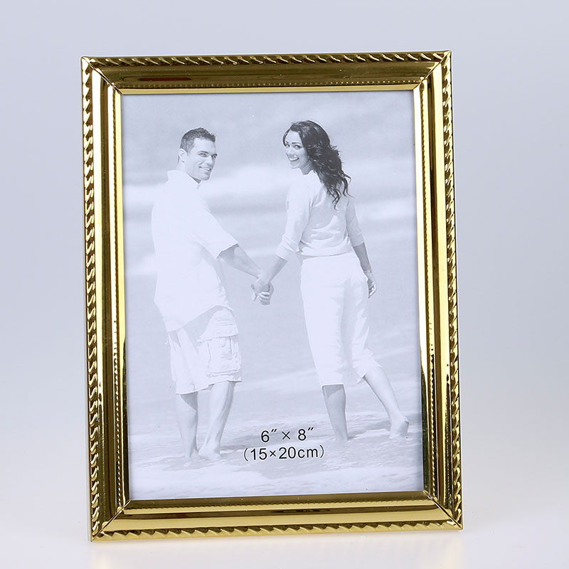 Stainless Steel Hammer Printing Glass Creative Decoration Gift Living Room Bedroom Photo Crafts Metal Photo Frame Stainless Steel Hammer Printing Glass Creative Decoration Gift Living Room Bedroom Photo Crafts Metal Photo Frame