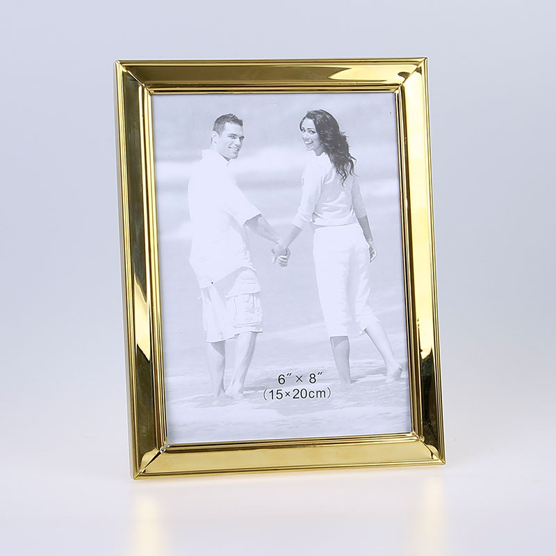 Stainless Steel Hammer Printing Glass Creative Decoration Gift Living Room Bedroom Photo Crafts Metal Photo Frame Stainless Steel Hammer Printing Glass Creative Decoration Gift Living Room Bedroom Photo Crafts Metal Photo Frame